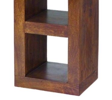 Jaipur Furniture Dakota Range Dark Brown Side Table-1