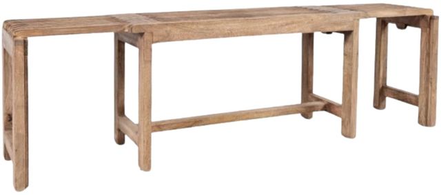 Jofran Inc. Global Archive Bradford Buff Extendable Bench-0
