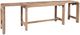 Jofran Inc. Global Archive Bradford Buff Extendable Bench-0