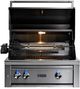 LYNX® Professional 30" 2-Burner Limestone Built-In Natural Gas Grill with Rotisserie-2
