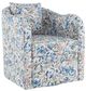 Jofran Inc. Bloom Blue Swivel Accent Chair-0