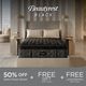 Beautyrest Black® Series 4 Pocketed Coil® 17.25" Plush Summit Pillow Top Queen Mattress-0