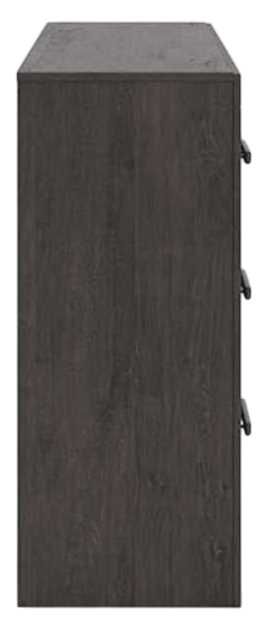 Signature Design by Ashley® Prendonea Charcoal 6-Drawer Dresser-2