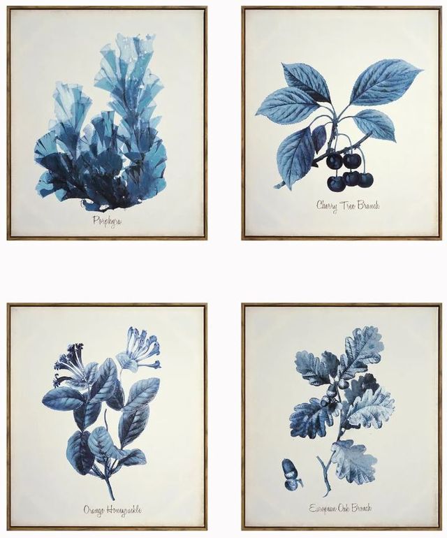 Classy Art 4-Piece Hand Painted Textured Wall Art Set-0