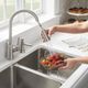 Elkay Lustertone® Classic Lustrous Satin 30-3/4" x 18-1/2" x 10" Double Bowl Undermount Sink with Perfect Drain®-2