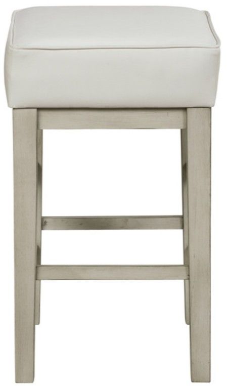Homelegance® Pittsville White Counter Stool-2