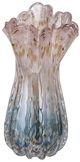 A & B Home Blue/Pink Twilight Blown Glass Vase-1