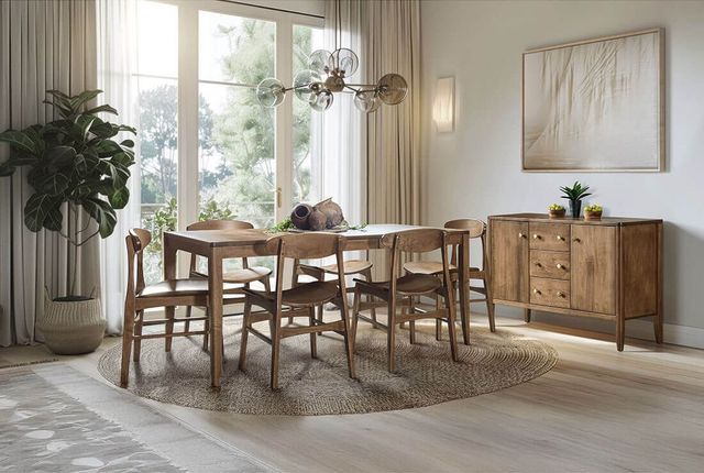 Archbold Furniture Customizable Anna Leg Table-2