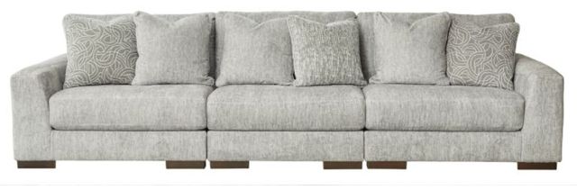 Signature Design by Ashley® Regent Park 3-Piece Pewter Sectional