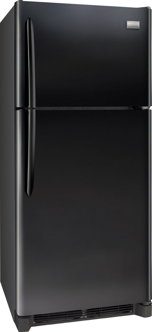 Frigidaire Gallery® 20.5 Cu. Ft. Top Freezer Refrigerator-Ebony Black-4
