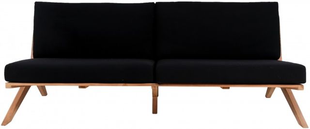 Meridian Furniture Tahiti Black Fabric Outdoor Sofa-1