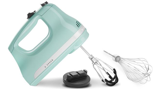 KitchenAid® 6 Speed Ice Hand Mixer-1