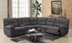 Emerald Home Alberta 6-Piece Charcoal Gray Manual Reclining Sectional Set-1