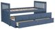 Homelegance® Nora Blue Twin/Twin Trundle Bed-5