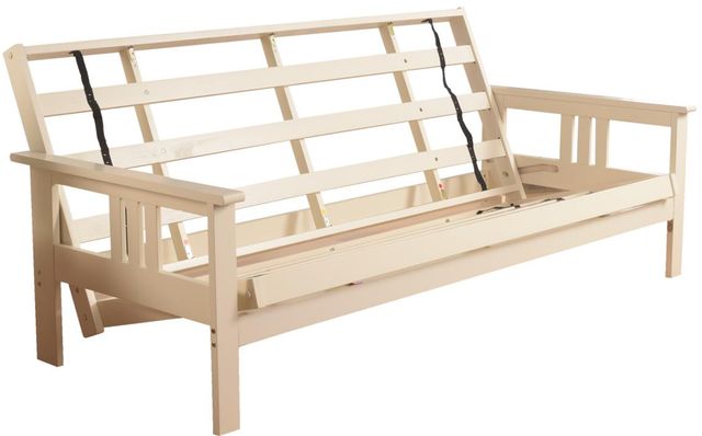 Kodiak Furniture Monterey Antique White Full Futon Frame-0