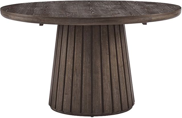 Magnussen Home® Kavanaugh Weathered Kona Brown Round Dining Table-2