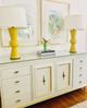 Currey & Company Upbeat Off-White/Yellow Table Lamp-2