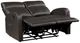 Homelegance® Allen Espresso Manual Double Reclining Loveseat-1