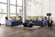 Furniture of America® West Brompton Navy Sofa-1