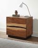 Coaster® Winslow Smokey Walnut/Coffee Bean Nightstand-1