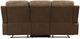 Homelegance® Glendale Brown Double Manual Reclining Sofa-4