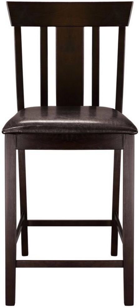 Mazin Furniture Diego 5-Piece Espresso Counter Height Dining Room Set-3