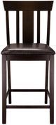 Mazin Furniture Diego 5-Piece Espresso Counter Height Dining Room Set-3