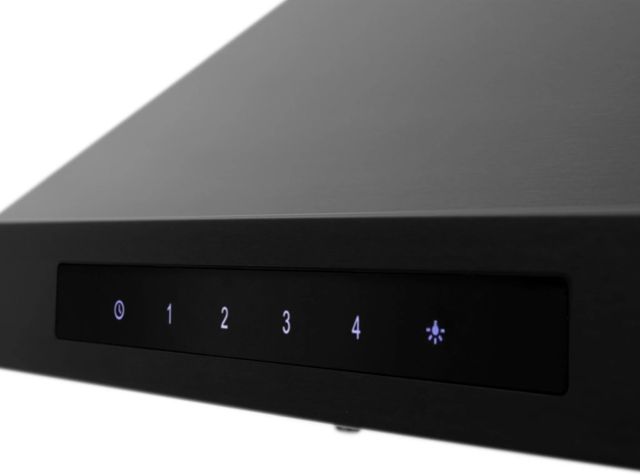 ZLINE 36" Black Stainless Steel Wall Mounted Range Hood-2