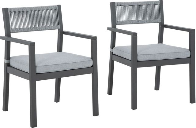 Signature Design by Ashley® Eden Town Gray/Light Gray Arm Chair-4