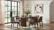 Coaster® Decker 7-Piece Gray/Walnut Rectangular Dining Table Set-1