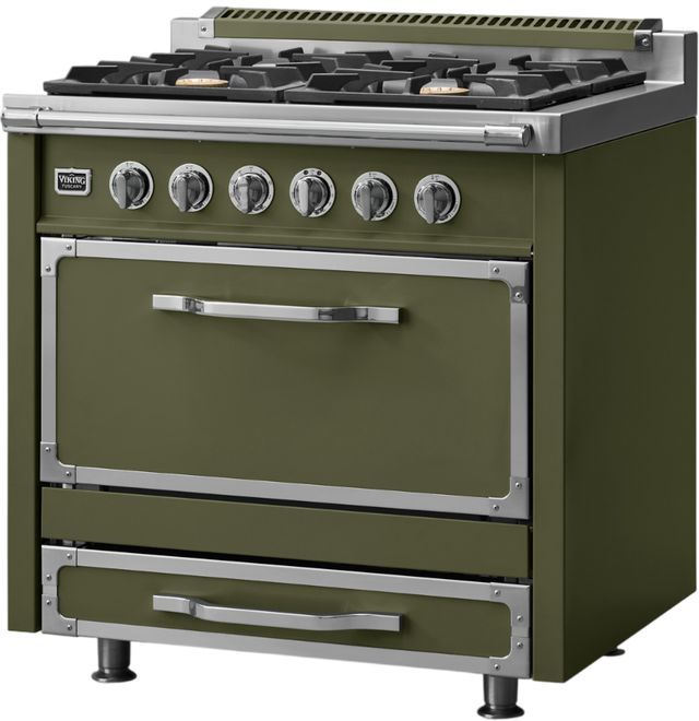 Viking® Tuscany 36" Martini Pro Style Dual Fuel Range-2