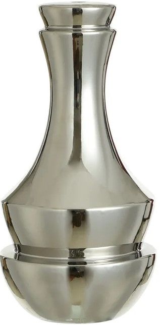 StyleCraft Norman Wyatt Home Plated Silver 16" Vase-0