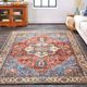 Feizy Percy Blue/Rust 5' x 7' Rug-5