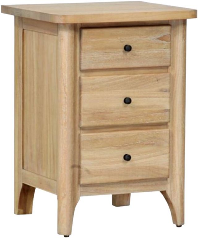 Napa Furniture Design Aria Beige Small Nightstand-0