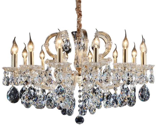 Michael Amini® Portola II Clear 14-Light Chandelier-0