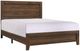 Crown Mark Millie Brown Cherry Queen Panel Bed-0