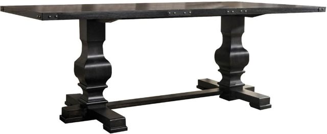 ACME Furniture Morland Vintage Black Dining Table-0