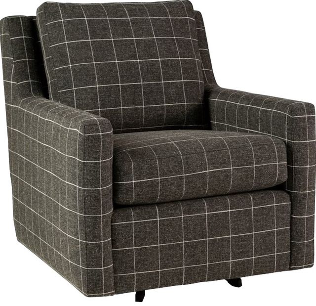 Craftmaster® Customizable New Traditions Track Arm Swivel Chair-3