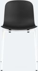 EQ3 Holi Black/White Outdoor Dining Side Chair-1