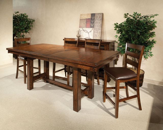 Intercon Kona Raisin Gathering Trestle Table-0