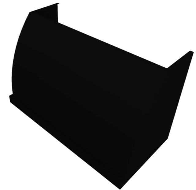 Vent-A-Hood® 48" Black Wall Mounted Range Hood-1