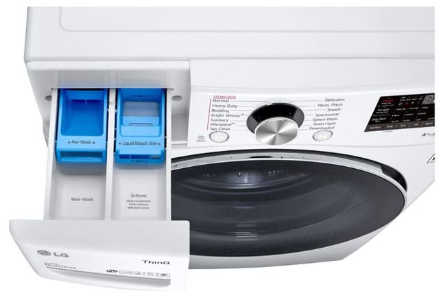 LG 5.0 Cu. Ft. White Front Load Washer-7