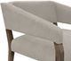 International Furniture Direct Murcia Almond Gray Armchair-1
