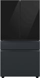 Samsung Bespoke 36" Matte Black Steel French Door Refrigerator Middle Panel-2