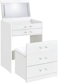 Coaster® Danbury 2-Piece White High Gloss Vanity Set