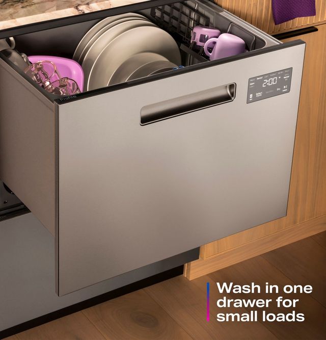 Ergonomic Drawer Dishwasher loading process Ergonomic Drawer Dishwasher loading process