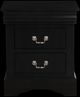ACME Furniture Louis Philippe III Black Nightstand-1