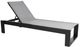 CabanaCoast® Customizable Arcade Aluminum Outdoor Armless Lounge Chair-0