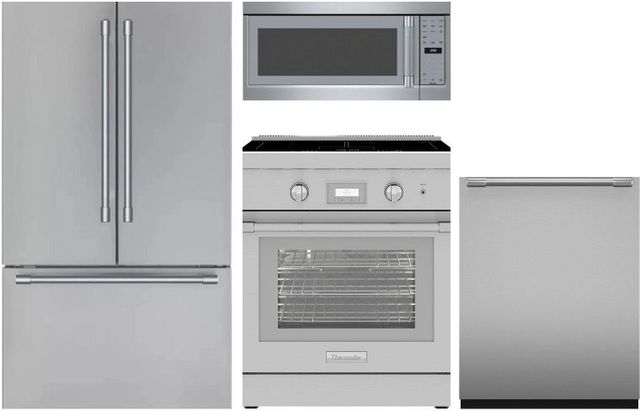 Thermador® 4 Piece Stainless Steel Kitchen Package Doyon's Appliance ...