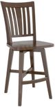 Canadel® Canadel Cognac Washed Wood Fixed Stool-0